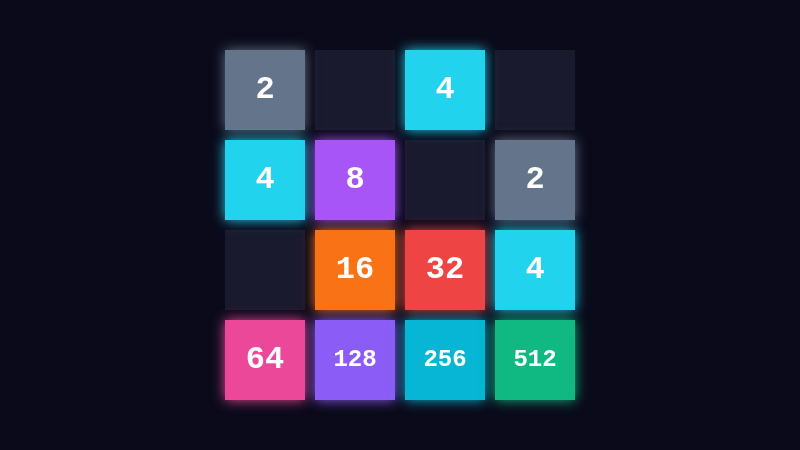 NEON 2048