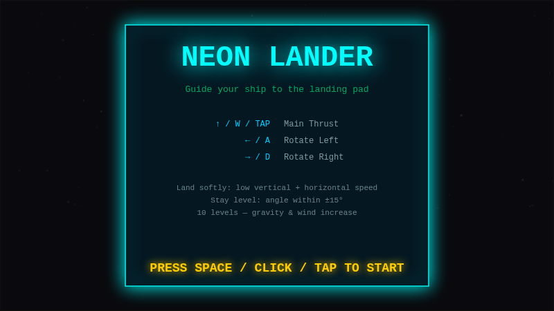 NEON LANDER