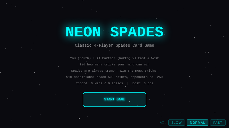 NEON SPADES