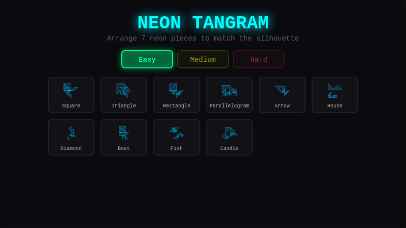 NEON TANGRAM